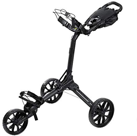Bag Boy Trolley NITRON 3 Rad Schiebetrolley (Black/Black)