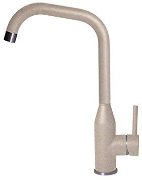 Rubinetto Miscelatore Elleci Dora Monocomando Canna Girevole Granitek 51 Avena MGKDOR51