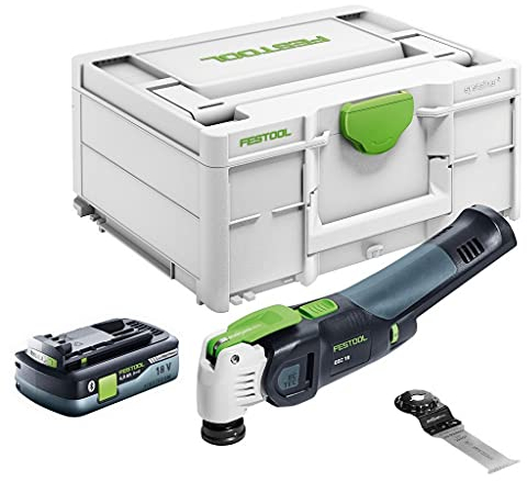 Festool Akku-Oszillierer OSC 18 E-Basic + Akkupack BP 18 Li 4,0 HPC-ASI 577033
