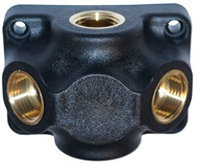 Druckluftverteiler Druckluft-Wanddose Druckluftdose Wanddose Luftweiche 1/2