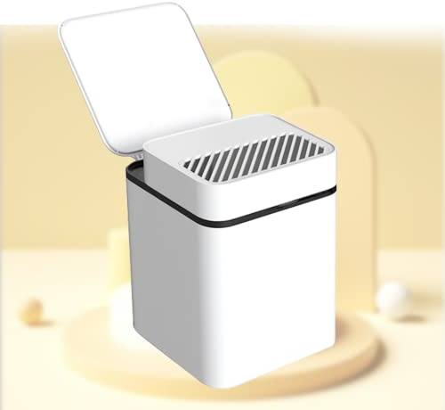 Samnuerly Mini Lavatrice per Scarpe Lavatrice Portatile ad ultrasuoni da 4,5 Litri con Blu-Ray per Piccoli Oggetti Come Biancheria Intima Calzini Vestiti per Bambini, Bianco (Whitedrying)