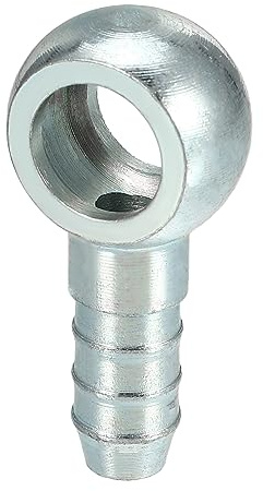 QUARKZMAN Raccord Banjo Adaptateur 12mm x 10mm pour Moto en Métal 1pc | Métal, 43x20mm, Système De Freinage, Air, Carburant, Moteur, Adaptation Directe, Haute Précision, Durabilité Longue Durée