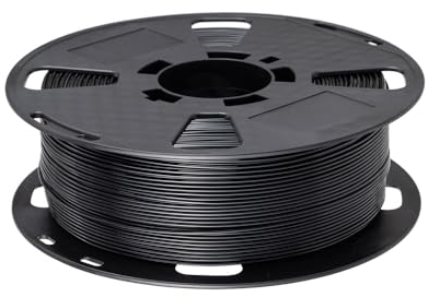 CC3D 72D Flexibles TPU Filament Schwarz 1,75 mm 1KG - Hohe Härte und Zähigkeit für 3D Drucker (FDM) - Vergleichbar mit Nylon