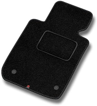 MOTOS Velours Standard Fahrermatte 1-teilig passend für Opel Corsa C 2000-2006 - Standard, Gewebt, Schwarz Fahrerseite - Erleben Sie neuen Fahrkomfort mit einem Velours-Fahrermatte passend für Ihr Aut