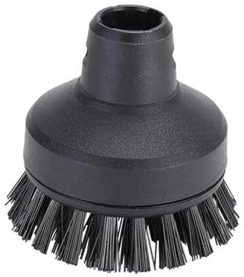 RIJPEX Kit de boquillas de Cepillo Redondo de 6 Piezas Compatible con Piezas de Limpiador a Vapor Karcher SC1 SC2 SC3 SC4