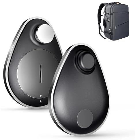Utag Hidden GPS Tracker for Children, Pack of 2, Bluetooth Tracker Works with Apple Find My (iOS Only), IP67 Waterproof, Privacy, Loss Mode, Suitable for Children, Elderly People