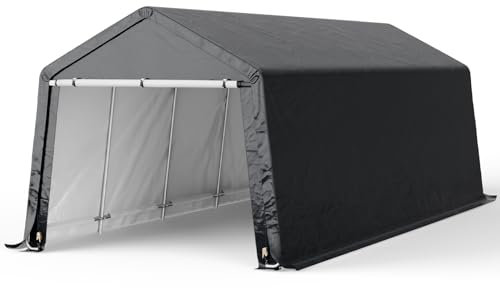 XEMQENER 10x20 FT Large Bike Storage Shed