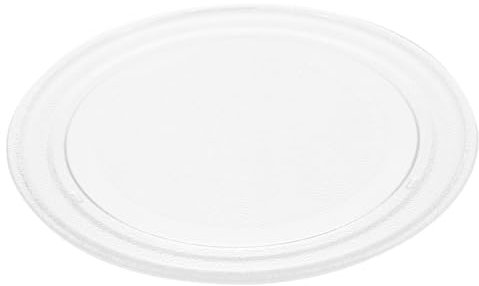 Cabilock Plato Giratorio Para Microondas 25.5 Cm Plano Vidrio Resistente Repuesto Funcional Para Horno Microondas Uso Doméstico Accesorio De Reemplazo