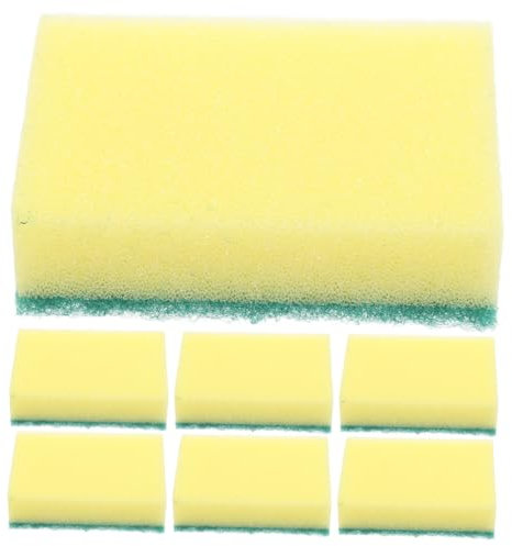 100pezzi Spugne Per Pulizia Cucina Spugne Resistenti Per Lavare Piatti E Superfici Materiale Durevole Multiuso E Utensile Di Pulizia Portatile