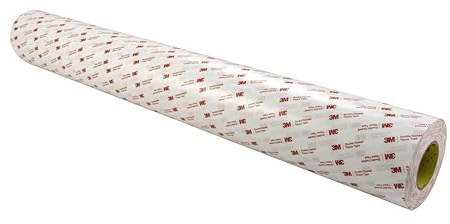 3M Doppelseitiges Klebeband mit Papiervlies-Träger 56412, Transparent, 25 mm x 50 m