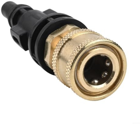 Yhenlovtt Adaptateur de nettoyeur haute pression, pot en mousse haute pression, adaptateur à connexion rapide pour Lavor Sterwins pour Parkside PHD pour VAX 3500 PSI