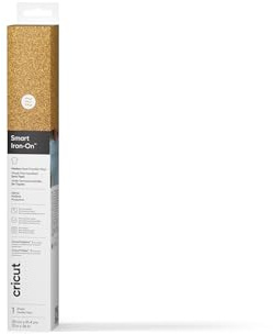 Cricut Smart Iron-On 33x91cm (Glitter Gold)