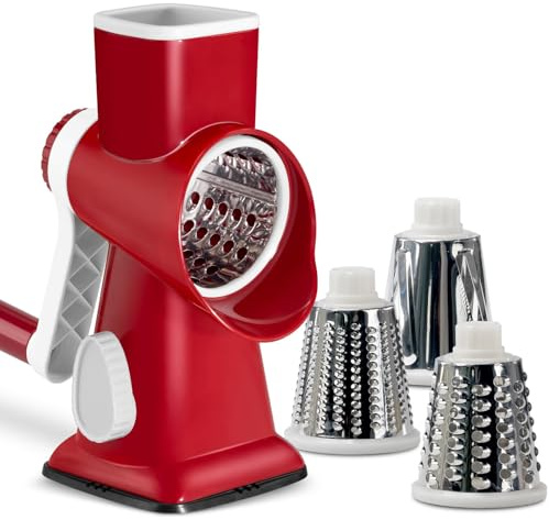 Eficiente cortador giratorio de verduras de construcción segura, herramienta ergonómica para cortar verduras en casa necesidades de cocina