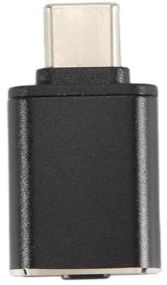 Vryzmo Mouse Jiggler Tipo C, Indetectable, con USB C, para Simular el Movimiento del Mouse y Mantener la Computadora, Color Negro