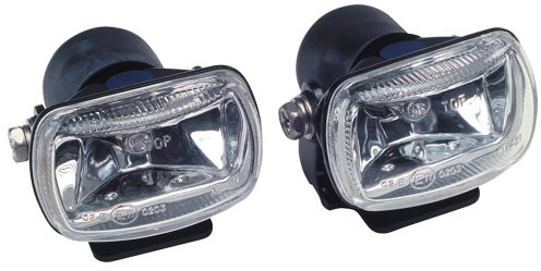 AutoStyle Set de lampes spot Claire 60x35x65mm | avec Homologation ECE-R19 E11