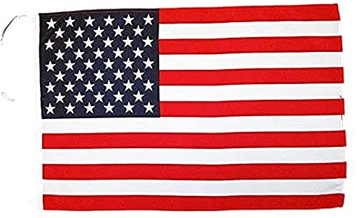 AZ FLAG Bandiera Stati Uniti 45x30 cm - Bandierina Americana – Usa 30 x 45 cm Cordicelle