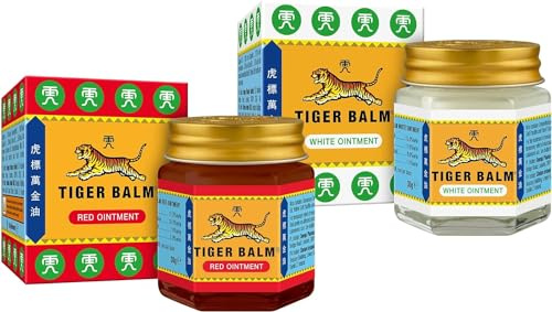 Bálsamo De Tigre Rojo 30g + Bálsamo De Tigre Blanco 30g