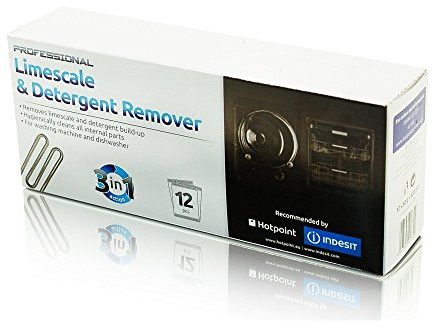 Hotpoint Washing Machine Lime Scale and Detergent Remover 12 Sachet Pack 3 in 1