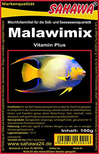 Frostfutter 20x 100g Blister Ihre Auswahl per Mail Fischfutter SAHAWA