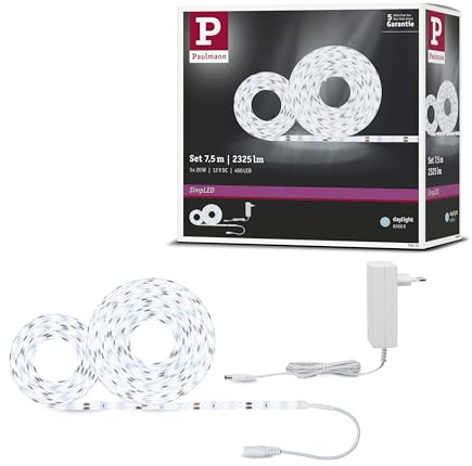 Paulmann 78976 SimpLED Strip Set 7,5m 20W Tageslichtweiß beschichtet