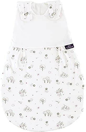 Träumeland S0101005 Außenschlafsack LIEBMICH Vögelchen, Größe 68/74, mehrfarbig