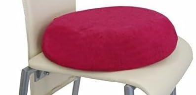 Sani-Alt Latex Kissen Sitzkissen Sit Ring Anti-Dekubitus-Sitzkissen rund, inkl. Bezug, (Bordeaux)