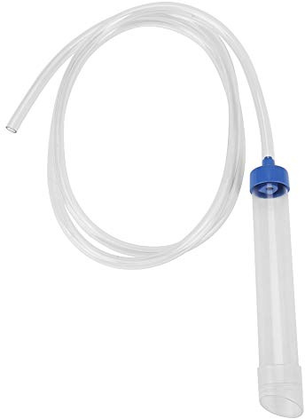 Cambiador de agua de acuario, tubo de tanque de peces Herramienta de limpieza de transferencia de fluidos Tubo de sifón de limpiador de grava