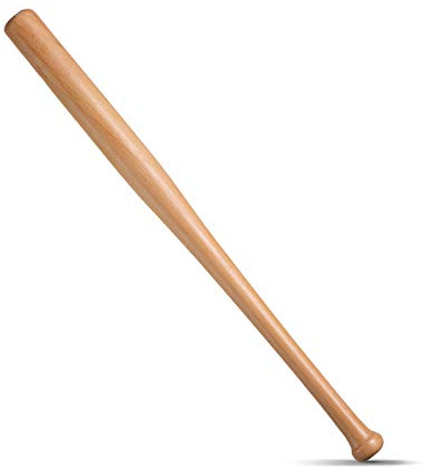 BIGTREE Mazza da Baseball in Legno da 30 Pollici per Adulti, Protezione Domestica per autodifesa per Allenamento e Pratica