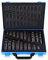 Set 170 Pcs Punte Trapano HSS Professionali In Metallo, Strumenti di Perforazione Presion di Ingegneria, Kit Assortiti In Titanio da 1mm-10mm
