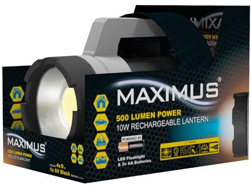 Maximus Laterne, 500 lm, 5 W, IPx4, verstellbar