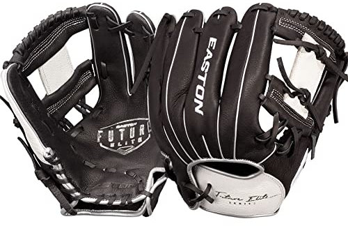 Easton | Future Elite Baseball Glove | I-Web | 11 | Right Hand Throw | Black/White