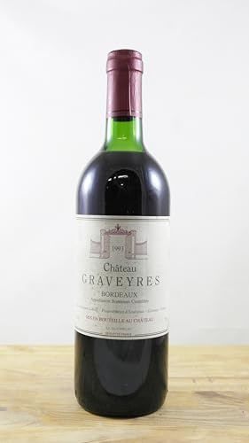 Château Graveyres Bouteille de Vin Millésime 1993