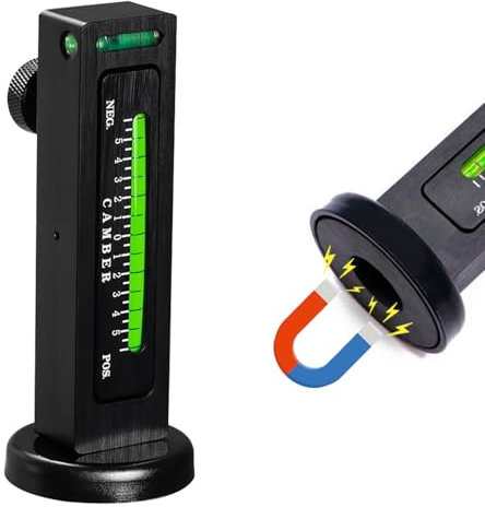 Strumenti di Allineamento Ruote Auto, Multifunzionale Allineamento Campanatura Ruota Attrezzo, Misura Magnetico Regolabile, Allineamento Camber, per Riparazione e Manutenzione Automobilistica (1)