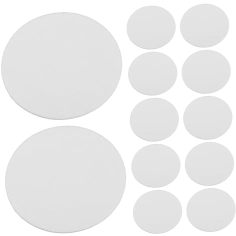 SHINEOFI 40pcs Ceramic Fiber Paper Microwave Kiln Gasket for Glass Fusing High Temperature Oven Safe Insulation for DIY Crafting Projects