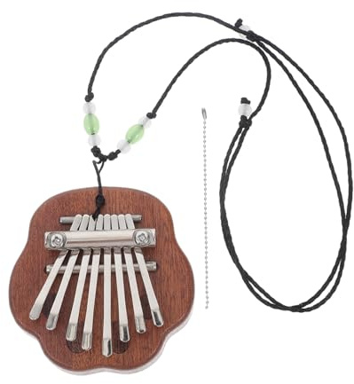 Supvox Mini Kalimba Instrument Tragbar Holz Daumenklavier Tasten Fingerklavier Für Anfänger Heim-musikinstrument