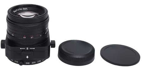 Obiettivo Fotografico 50mm F1.4 APS C con Messa a Fuoco Manuale, Ampia Apertura, Obiettivo Tilt Shift per Fotocamere M4 / 3 - Versatilità 360 Gradi, Effetto Sfocato Artístico,
