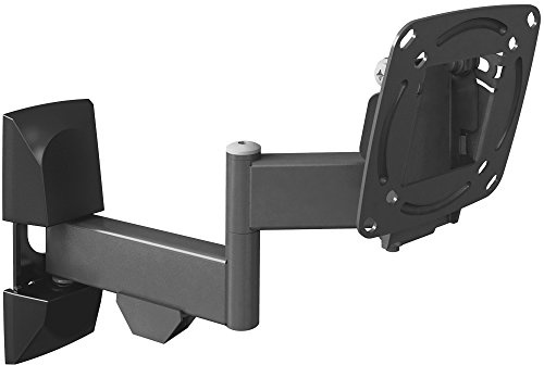 Barkan TV/Monitor Wandhalterung, 13-29 Zoll Schwenkbar/Neigbar Fernseher TV Halterung, hält bis 15Kg, UL Zertifiziert, OLED Fernseher Halterung, Max. VESA 100x100