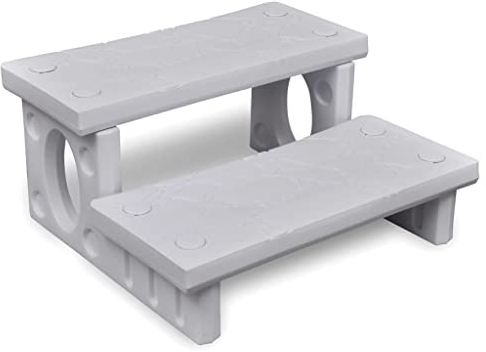 vidaXL Gradini per Spa Bianchi
