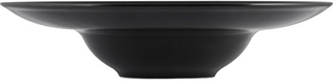 H&H Pasta Teller, Stone Ware, schwarz