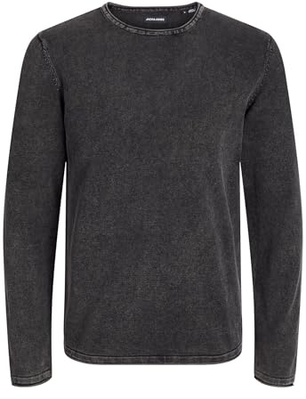 JACK & JONES Pullover | Knit Fit, Semplice, Maniche lunghe, Casual, Temperatura massima di 40°C ciclo delicato