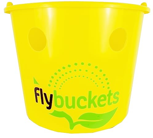 ECOBUSTERS 1 trappola per mosche EcoWeide, senza eco, protezione efficace per stalla, salice, campeggio, giardino, ecc.