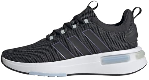 adidas Racer Tr23 Shoes, Zapatillas de Deporte Mujer, Carbon Carbon Blue Dawn, 38 EU