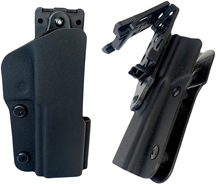 Kydex Waffen Holster Verstelbare Speedsec Halfter Kurz/Shot mit Multi Lok Gürtel Clip für S&W Revolver Walther Sig Sauer CZ Pistolen