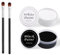 Set di trucchi per il viso di Halloween, colore nero e bianco, per Halloween, per trucco teatrale, Halloween, trucco per bambini