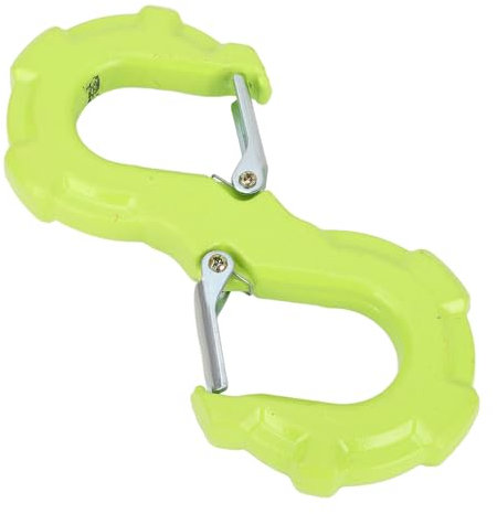 Luocute Gancio di Traino, Gancio per Verricello a Forma di S 8,5 X 4,1 X 0,8 Pollici per Il Recupero Fuori Strada Grillo Traino per Carichi Pesanti 6600 Libbre Gancio Rapido per