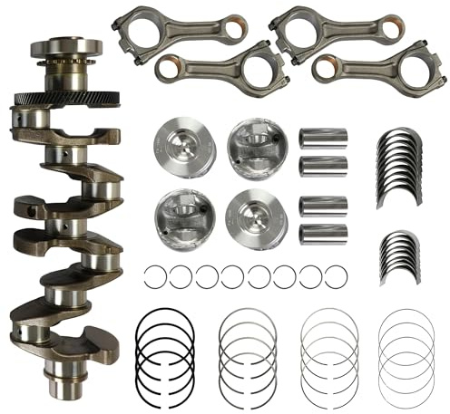 204DTD Engine Crankshaft Kit With Crankshaft/Con-rod Bearings Piston Rings Fit For Land Rover Discovery Range Rover Defender Jaguar E-PACE F-PACE XE XF Sportbrake AJ20D4 2.0T Diesel 2014-2023
