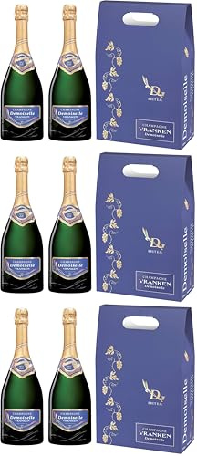 Vranken Champagne Demoiselle - E.O. Brut - Etui De 2 Bouteilles (Lot de 3)
