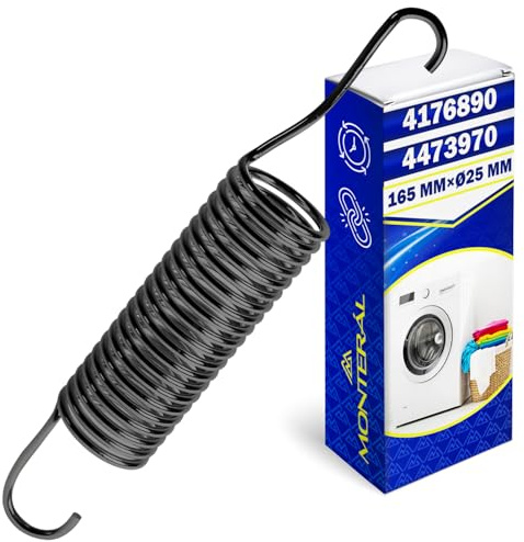 Ressort de Compression Tambour Machine a Laver 165xØ25mm 4176890 pour Miele | Garantie de 10 Ans - MONTERAL