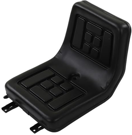 Sedile del Trattore per Rasaerba, Carrello Elevatore, ergonomico e comodo in pelle robusta