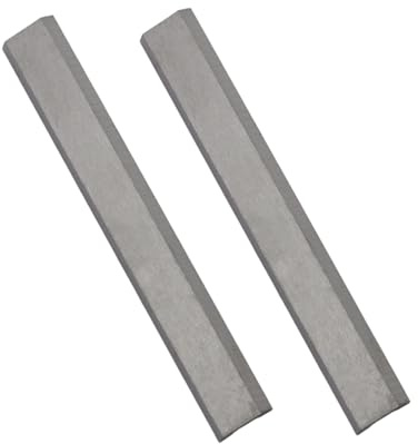 2pcs Lames de Grattoir à Peinture en Carbure, 6,35cm Lames de Rechange Réversibles à Double Tranchant en Acier Allié Adaptées pour Enlever la Peinture la Colle et le Coulis